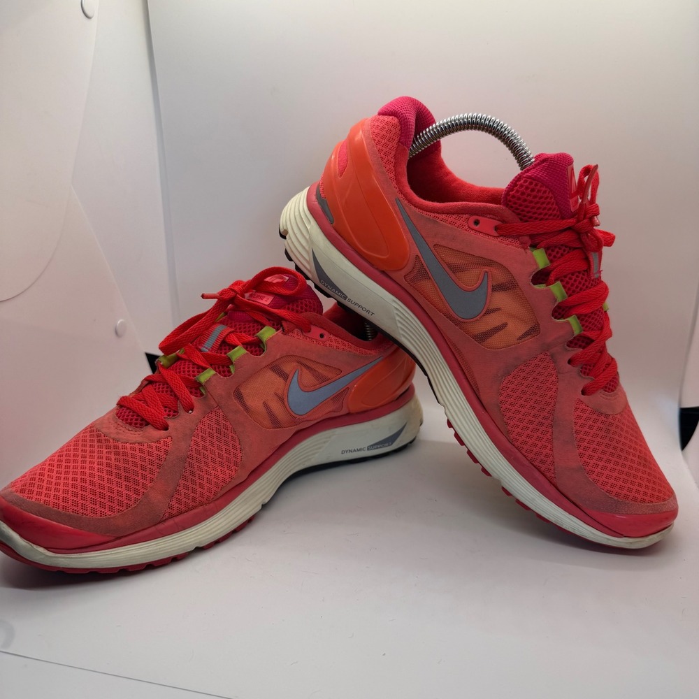 Nike LunarEclipse 2 Womens Running Shoes Solar Red Hot Punch 487974-606 Size 10